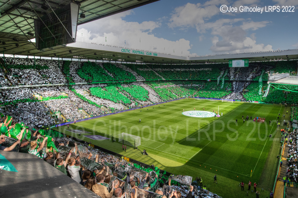 Celtic Park Tifo Display