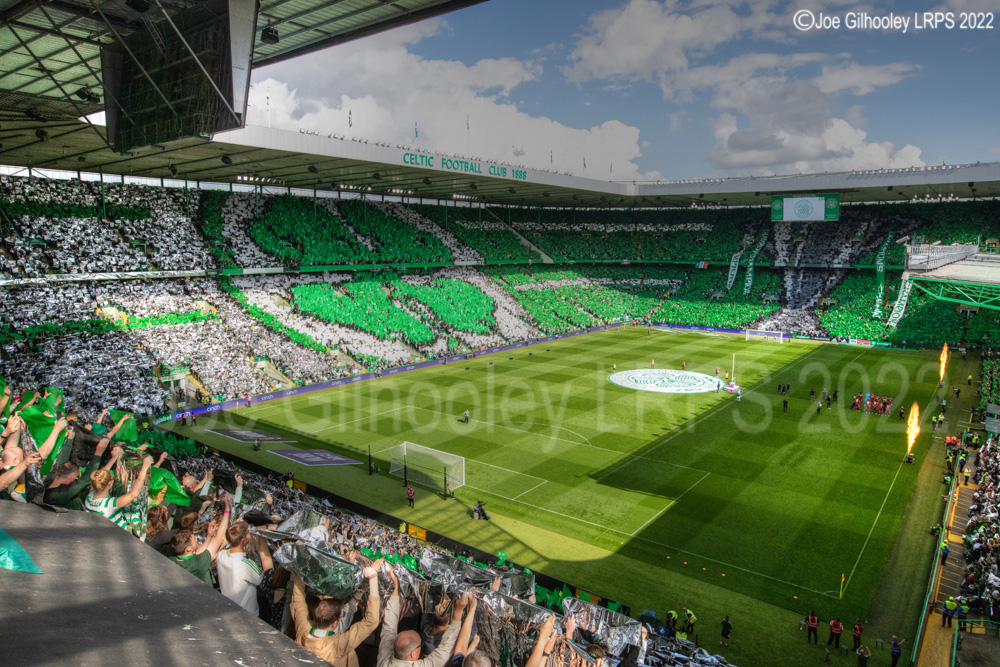 Celtic Park Tifo Display