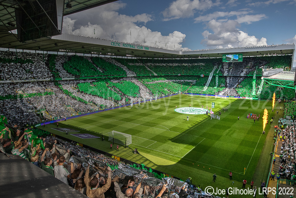 Celtic Park Tifo Display