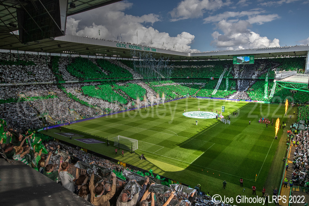 Celtic Park Tifo Display