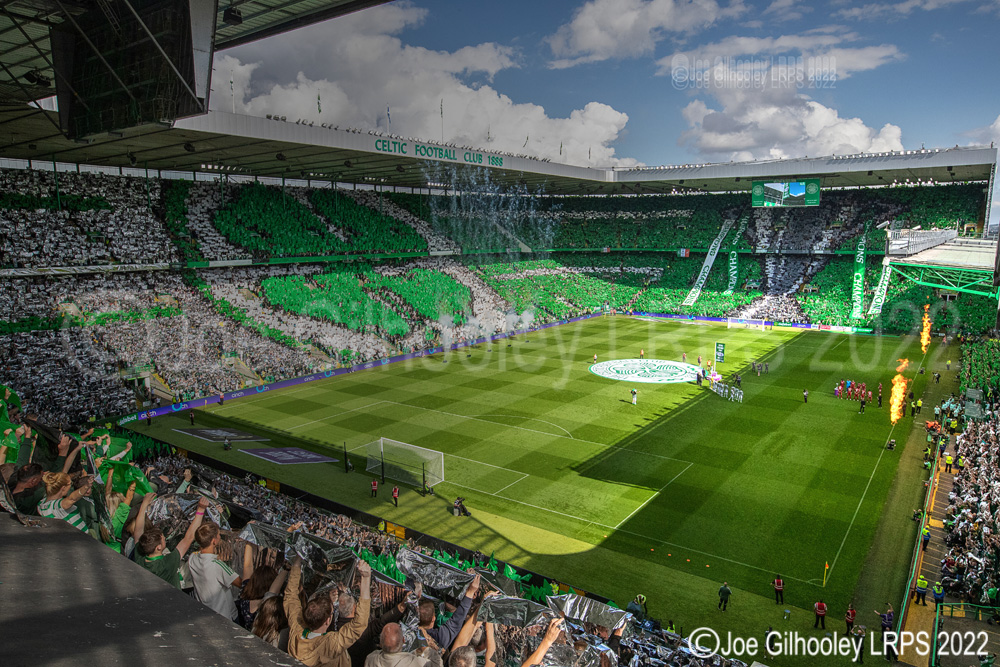 Celtic Park Tifo Display