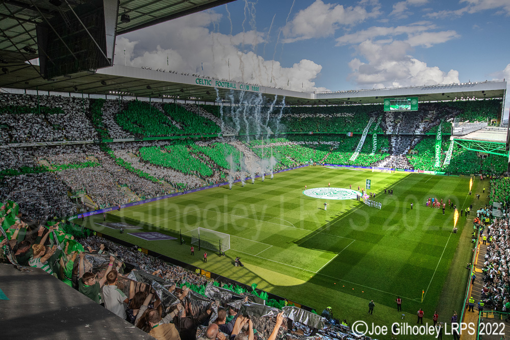 Celtic Park Tifo Display
