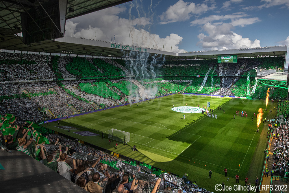 Celtic Park Tifo Display