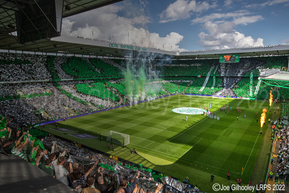 Celtic Park Tifo Display