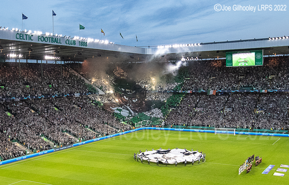 Celtic Park v Real Madrid Champions League 6th September 2022