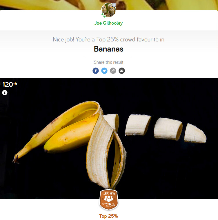 Bananas - Photocrowd Competition