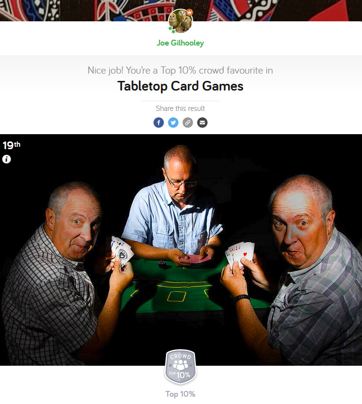 Table Top Card Games - Photocrowd Competition