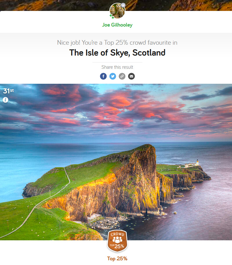 Isle of Skye, Scotland - Photocrowd Competition
