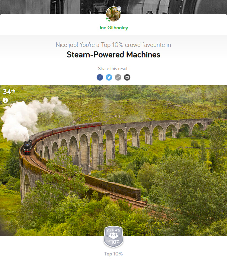 Steam Powered Machines - Photocrowd Competition