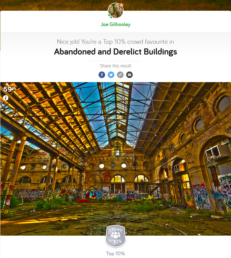Abandoned and Derelict Buildings - Photocrowd Competition