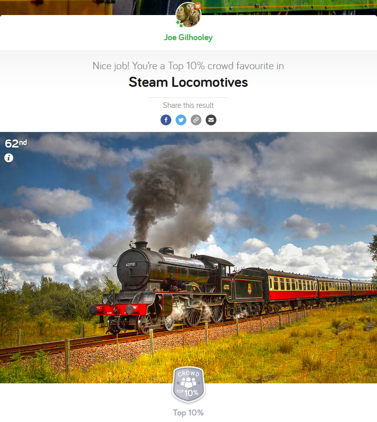 Steam Locomotives - Photocrowd Competition