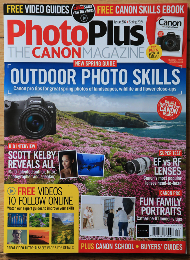 My Winning image was in Spring 2024 PhotoPlus Canon Magazine