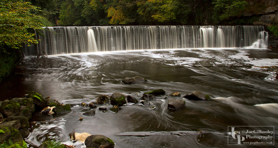 River Almond Waterfall at Cramond - 27th Sept 2013 