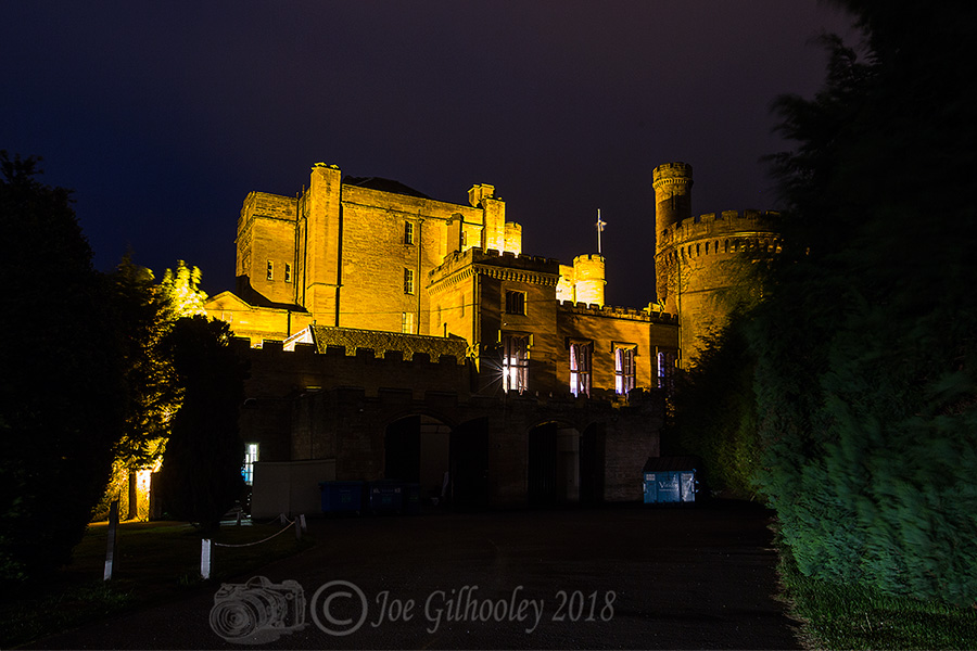 Dalhousie Castle by Night
