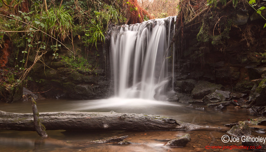 Dryden Woods Waterfall Monday 13th January 2014