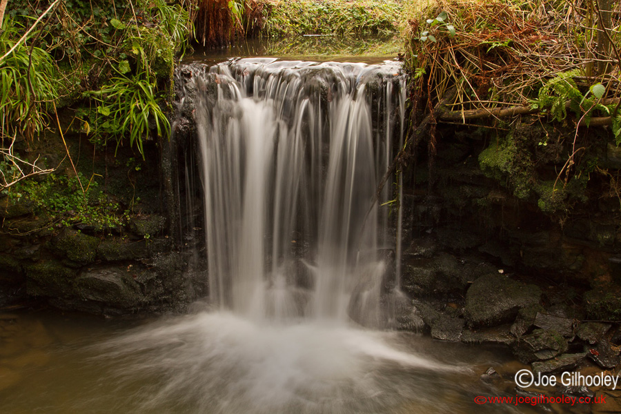 Dryden Woods Waterfall Monday 13th January 2014