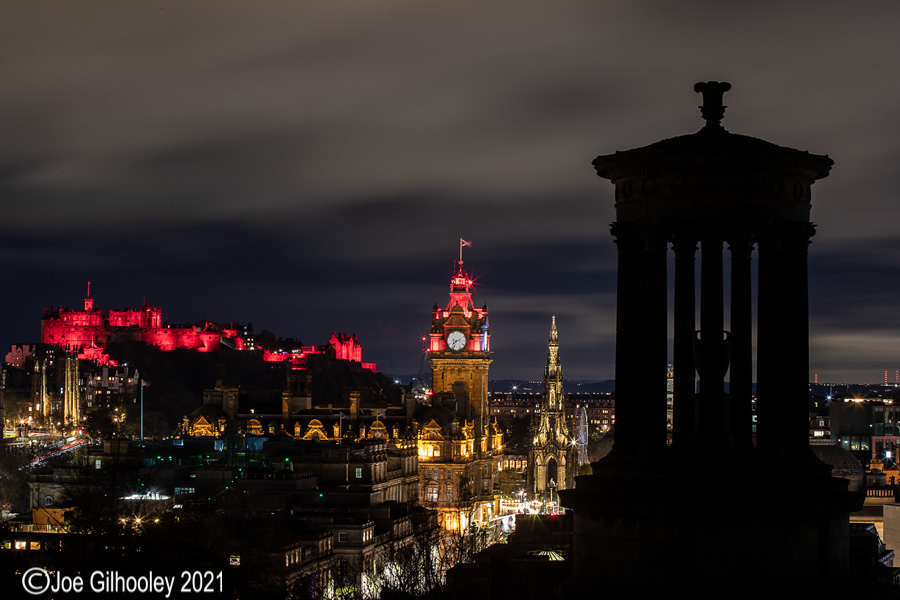 Edinburgh on Remembrance Day 2021