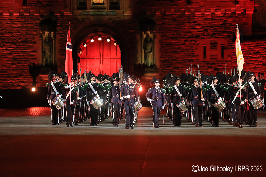 Royal Edinburgh Military Tattoo  His Majesty the King's Guard Band and Drill Team Norway