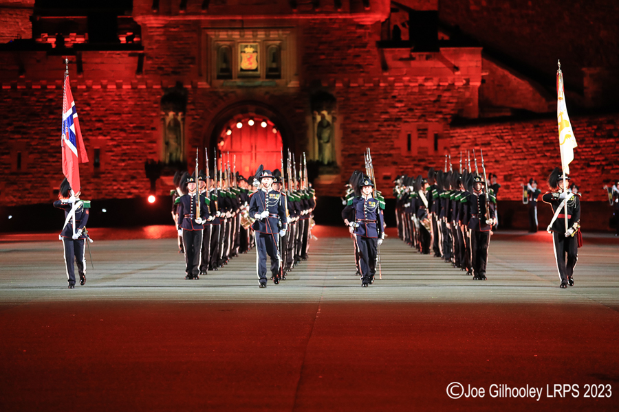 Royal Edinburgh Military Tattoo  His Majesty the King's Guard Band and Drill Team Norway