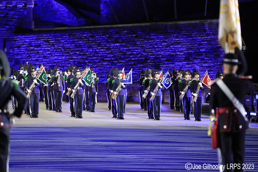 Royal Edinburgh Military Tattoo  His Majesty the King's Guard Band and Drill Team Norway