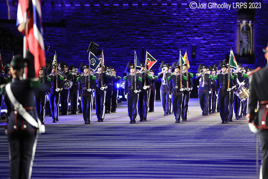 Royal Edinburgh Military Tattoo  His Majesty the King's Guard Band and Drill Team Norway