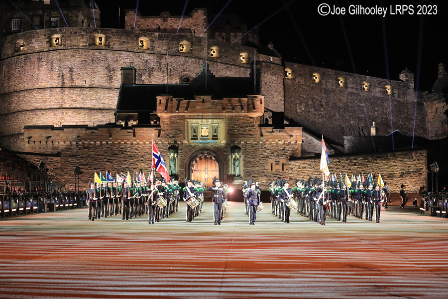 Royal Edinburgh Military Tattoo  His Majesty the King's Guard Band and Drill Team Norway