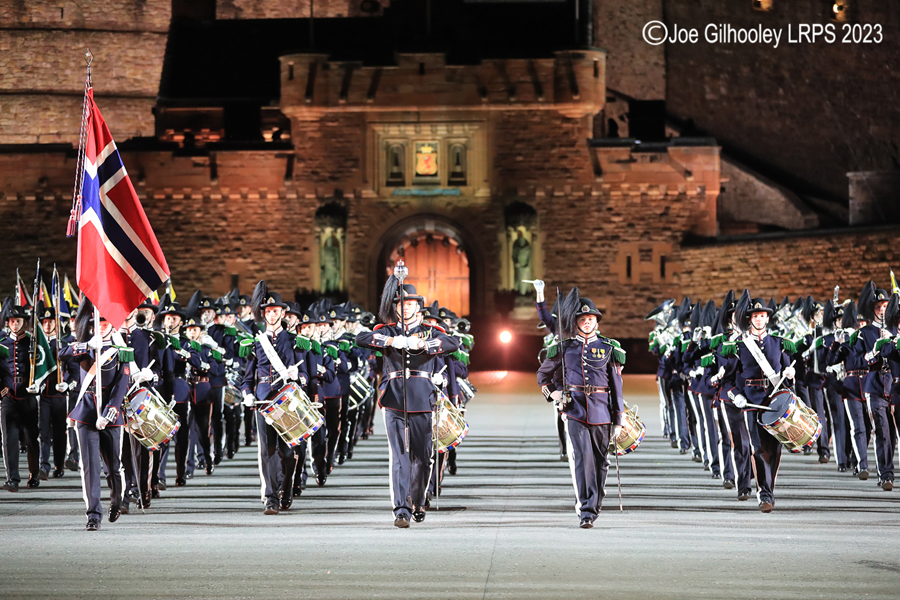Royal Edinburgh Military Tattoo  His Majesty the King's Guard Band and Drill Team Norway