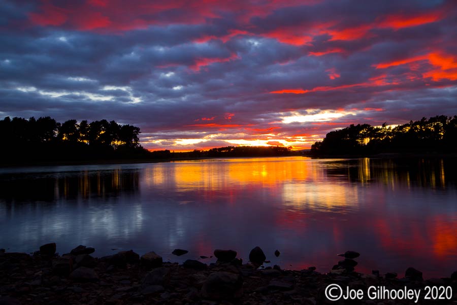 Gladhouse Reservoir Sunset