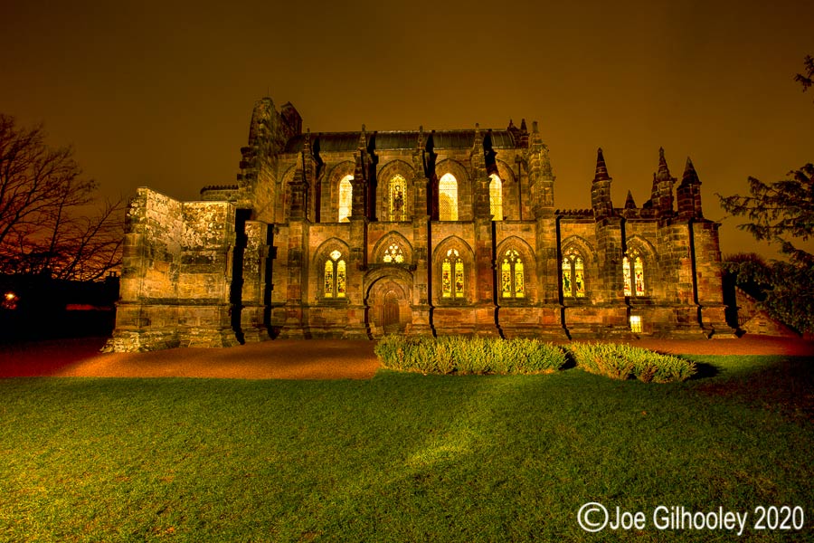 Rosslyn Chapel by Night