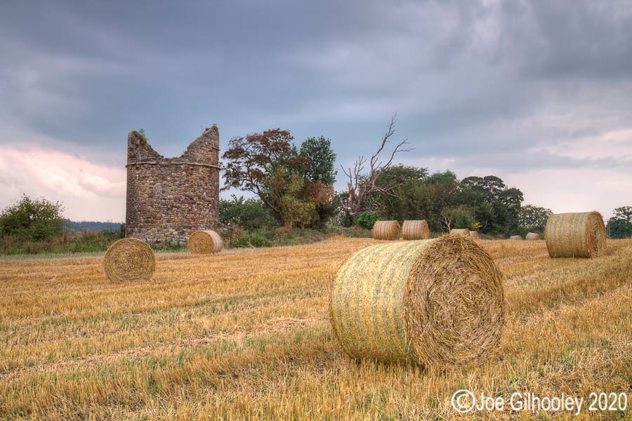 Straw Bales at Harvest Time