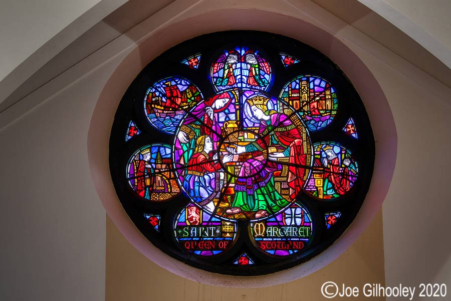 St Margaret's RC Church Loanhead Rose Window