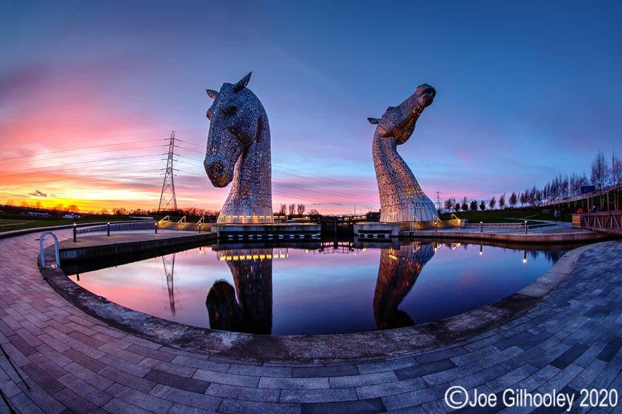 The Kelpies - This image won me The Scots Magazine Photographer of the Year 2019