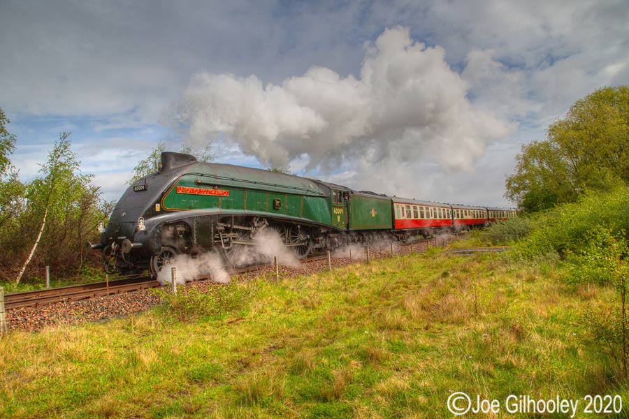 The Union of South Africa Steam Train at Bo'ness