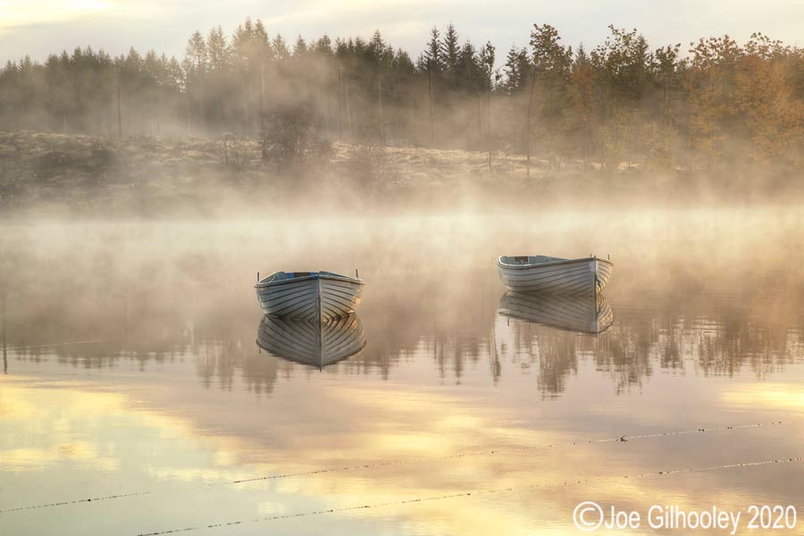 Loch Rusky in the mist