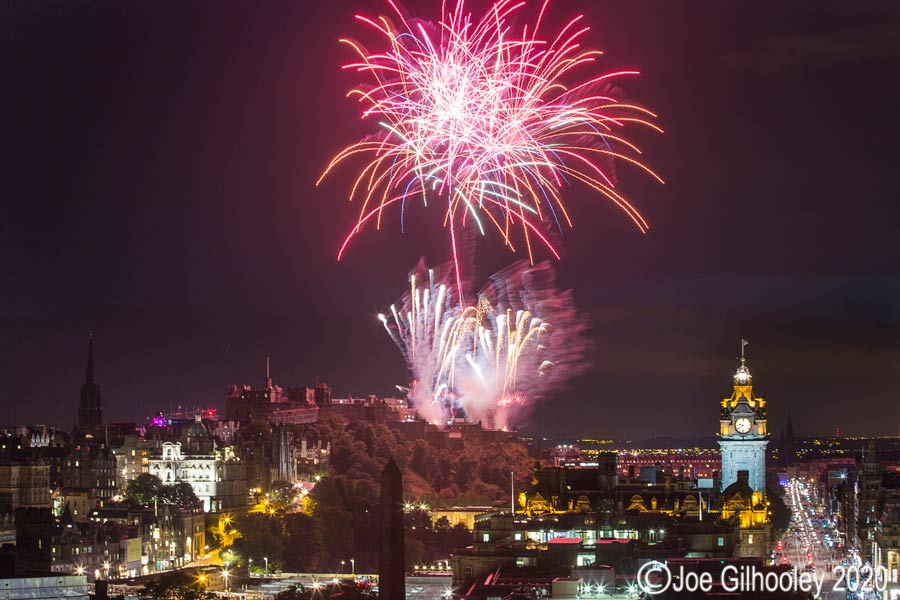 Edinburgh Festival Fireworks 
