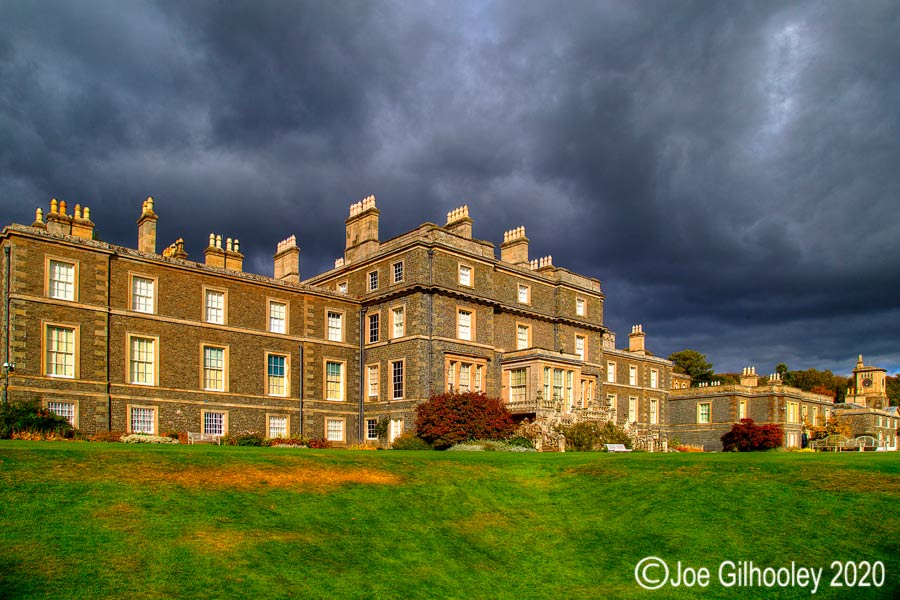 Dramatic Sky over Bowhill House near Selkirk