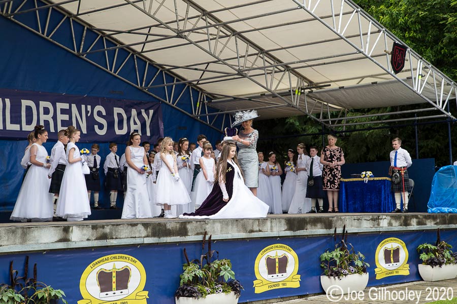 Loanhead Gala Day - The Crowning of School Queen