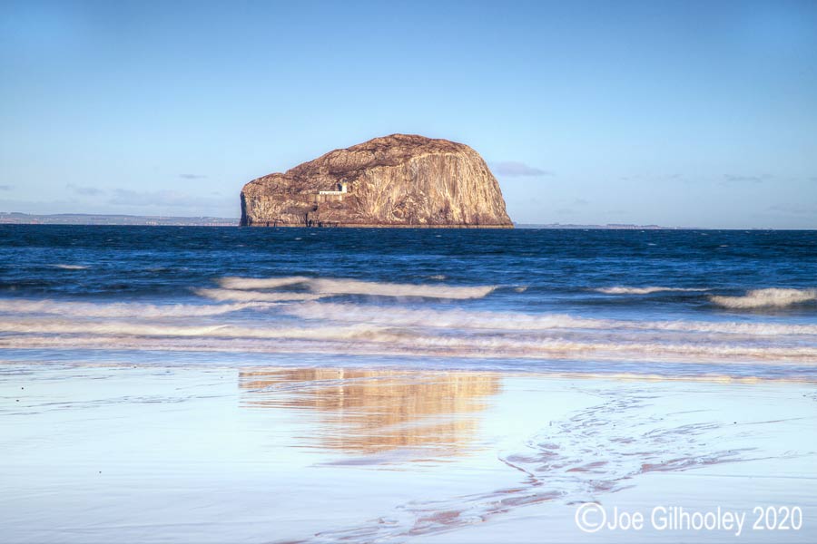 Bass Rock from Seacliff Beach