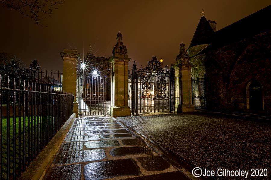 The Gates of Holyrood Palace, Edinburgh