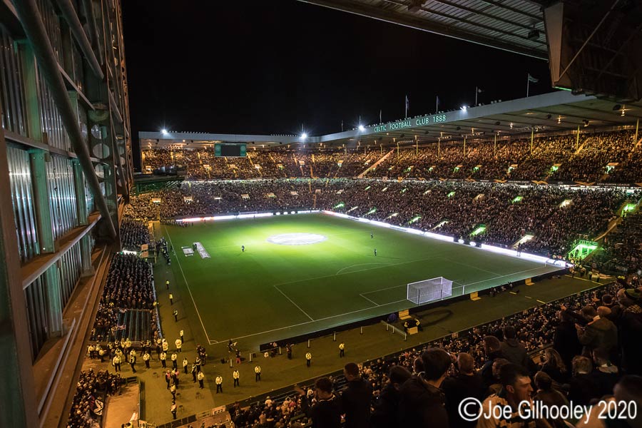 Celtic Park  light show