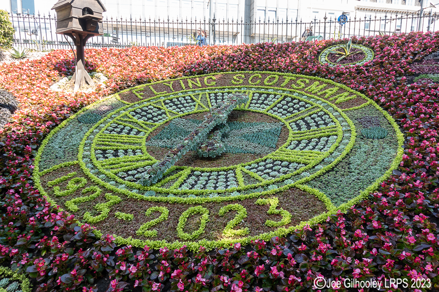 Floral Clock Princes Street Gardens Edinburgh