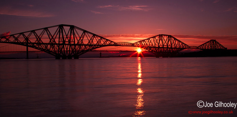 Forth Bridge Sunset