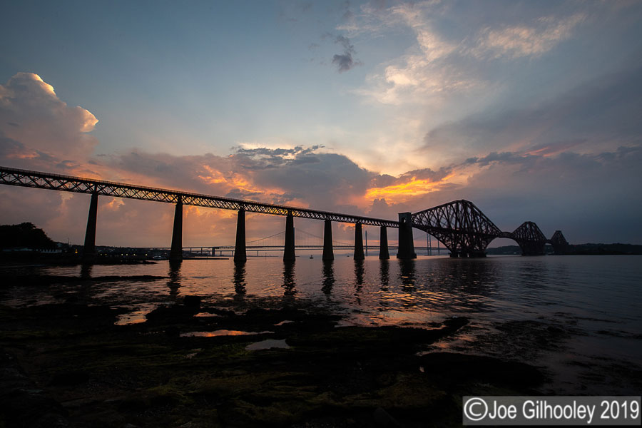 Forth Bridge sunset