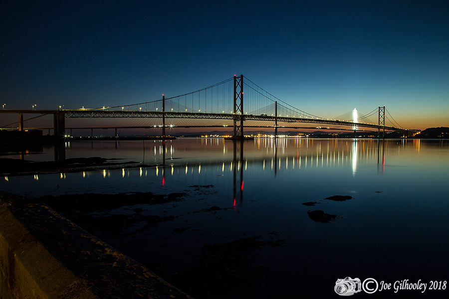 The Forth Road Bridge and The Queensferry Crossing