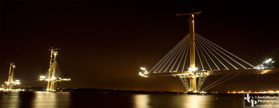 The Queensferry Crossing over Firth of Forth