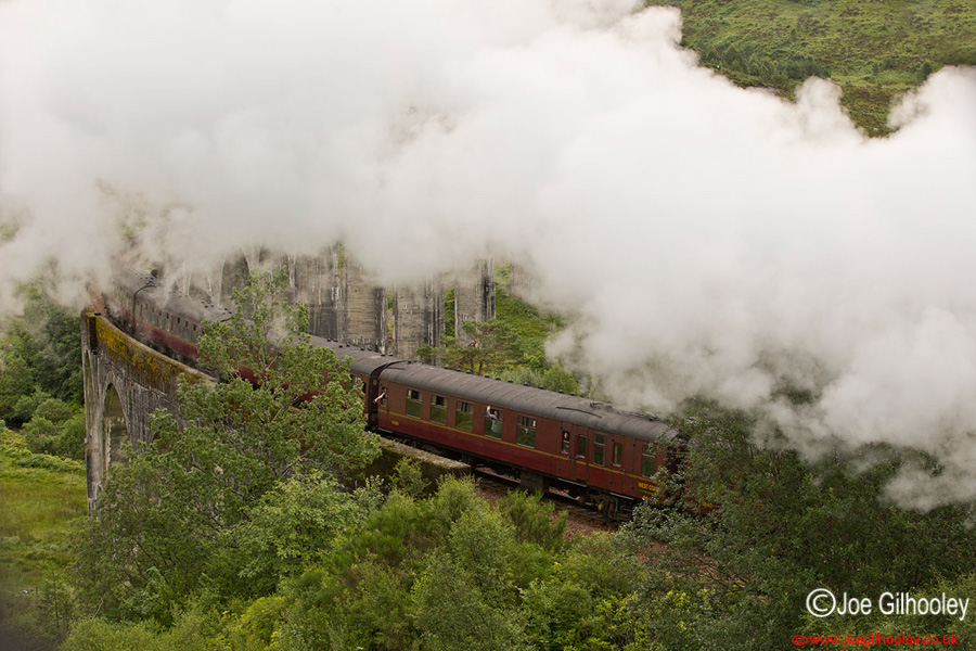 Glenfinnan Viaduct - Jacobite Steam Train