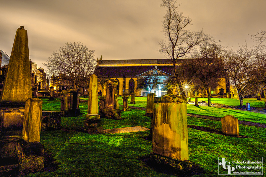 Greyfriars Kirkyard by Night