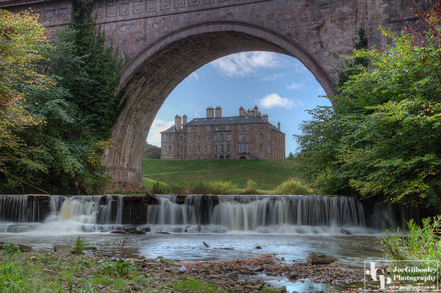Dalkeith Palace through Montagu bridge
