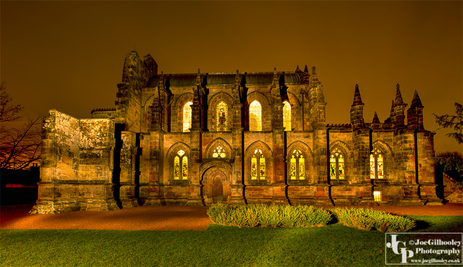 Rosslyn Chapel by Night