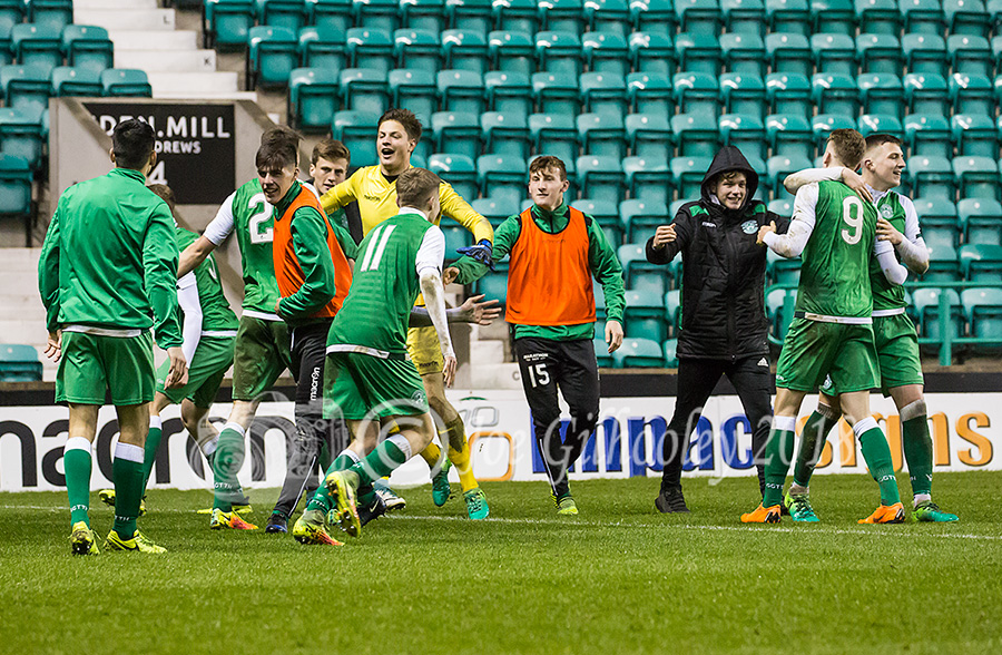 Hibernian v Celtic - Scottish Youth Cup Semi Final at Easter Road